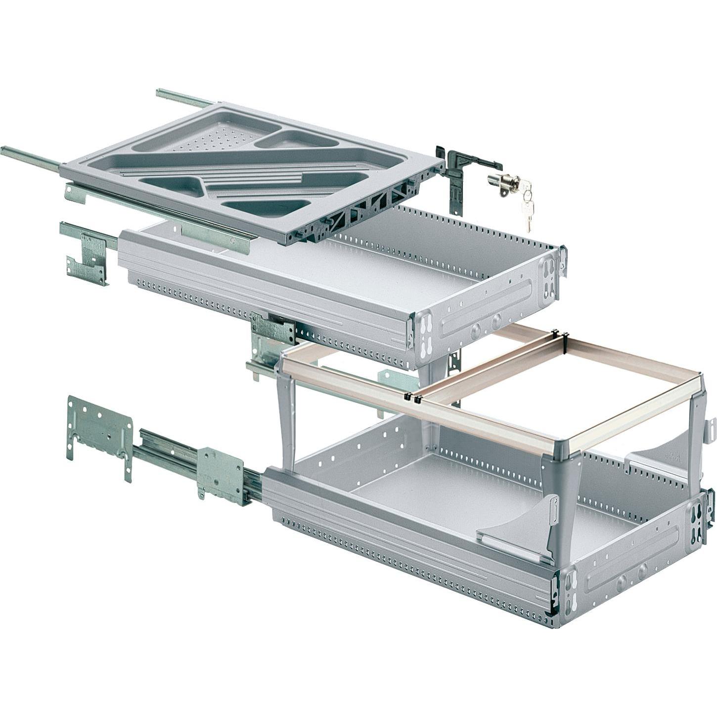 Hettich, Möbelausstattung, Teil-/Überauszug-Set (1 Stk.)