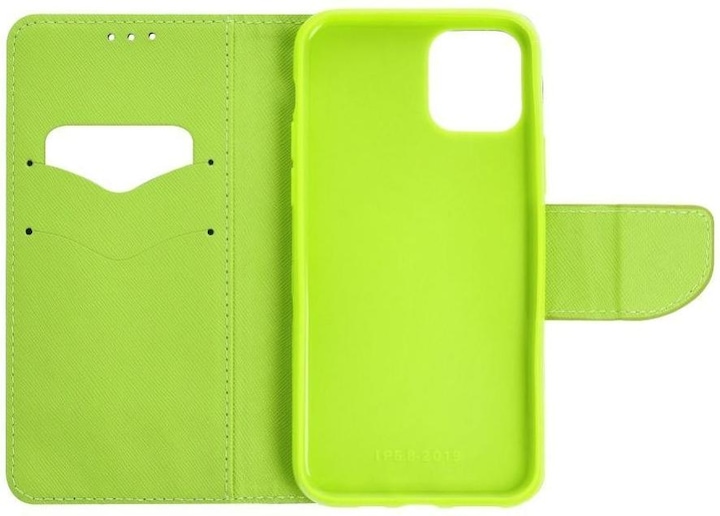 Produktbild Partner Telecom Book case OEM FANCY Book case for XIAOMI Redmi 9A navy/lime (Xiaomi Redmi 9A)