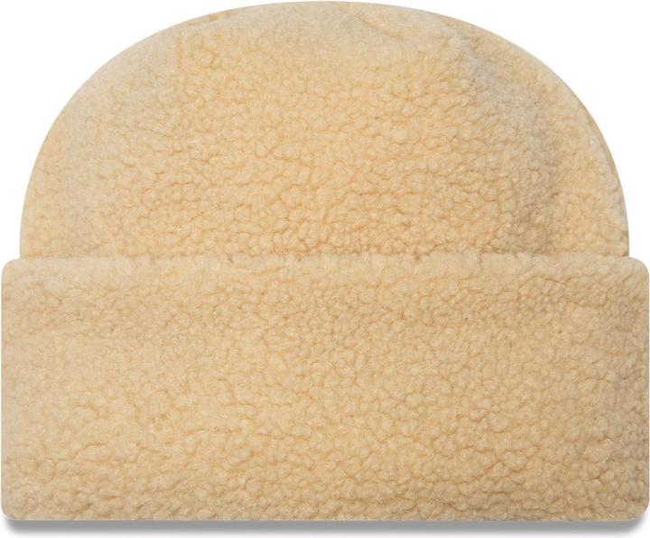 Actual product image New Era Ladies Winter Beanie - Borg Sherpa Ny Yankees Beige (One size)