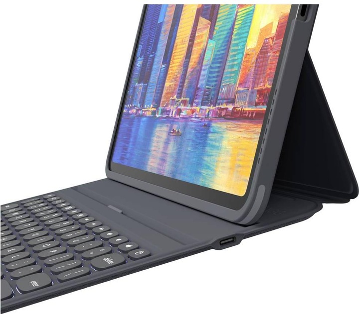 Produktbild Zagg Keyboard Pro Keys Pro Charcoal (DE, iPad Pro 12.9 2018 (3. Gen), iPad Pro 12.9 2020 (4. Gen), iPad Pro 12.9 2021 (5. Gen))