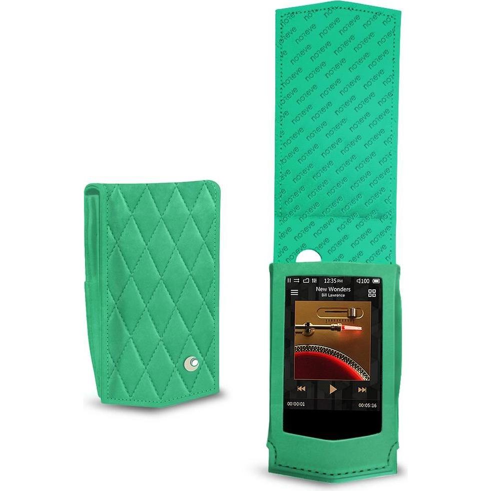 Noreve Lederschutzhülle vertikal, MP3 Tasche + Hülle, Grün