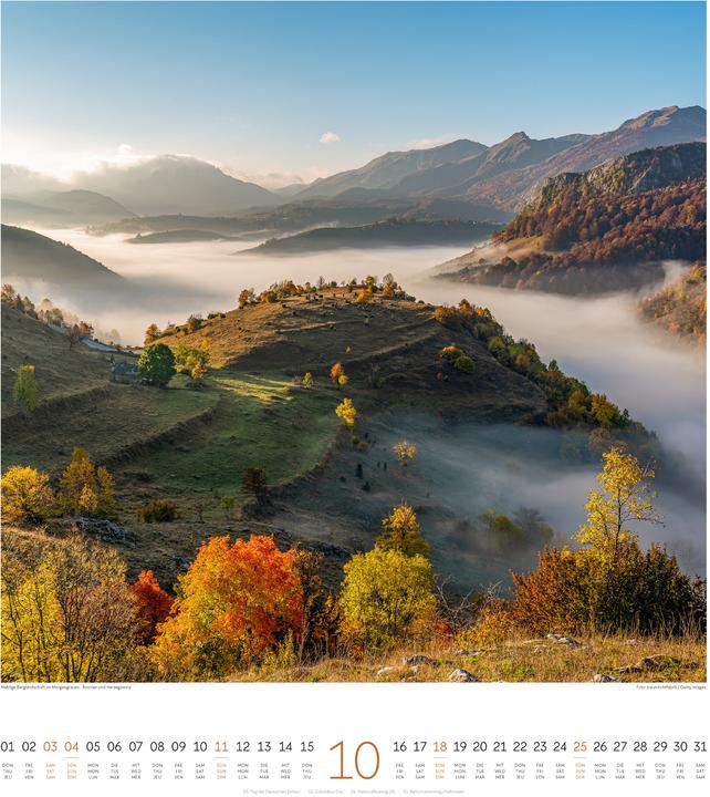 Image du produit Lichtblicke Kalender 2026 (48 x 54 cm, Couverture rigide, Allemand, Anglais, Français)
