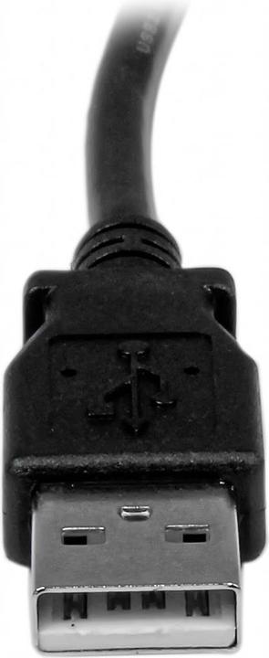 Actual product image StarTech 1m Left Angle USB B Cable (1 m, USB 2.0)