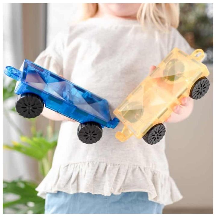 Immagine prodotto Connetix Confezione da 2 pezzi per auto, arcobaleno