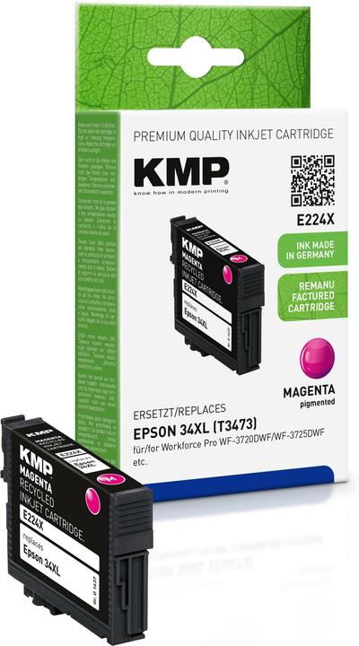 Produktbild KMP Tinte ersetzt 34XL (T3473) (M)
