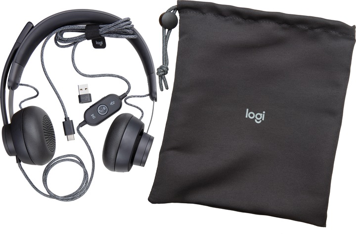 Actual product image Logitech Zone Wired (Cable, USB-C)