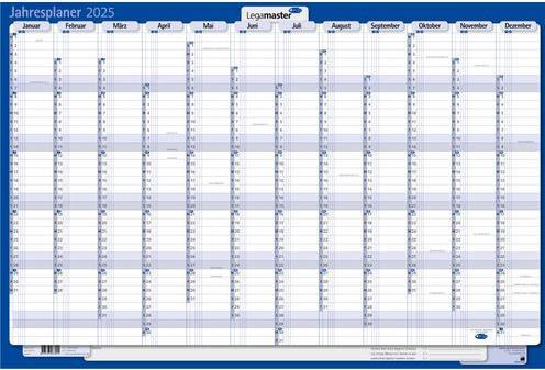 Nutritional values and ingredients Legamaster Year Planner 90x60cm (90 x 60 cm)