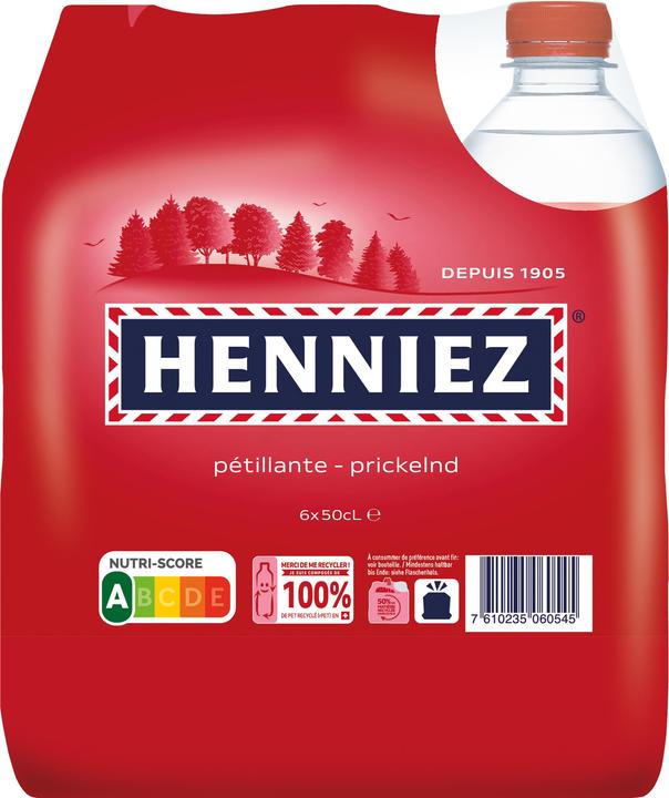 Produktbild Henniez mit Kohlensäure (6 x 50 cl)