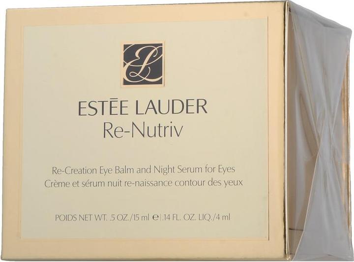Actual product image Estée Lauder Re-Nutriv - Re-Creation Eye Balm and Night Serum for Eyes (Serum, 15 ml, Day + Night)