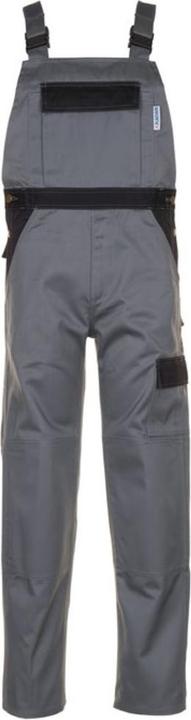 Produktbild Planam Latzhose grau/schwarz 106 110 (110)
