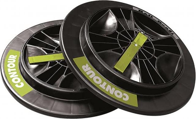 Productafbeelding Lübbering Reservewiel set 2st Ø510mm Roll..ProfiContour 140kg