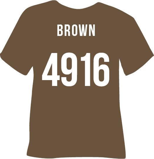 Produktbild Poli-tape Aufbügelfolie Poli-Flex turbo, 30.5 x 122 cm, Braun