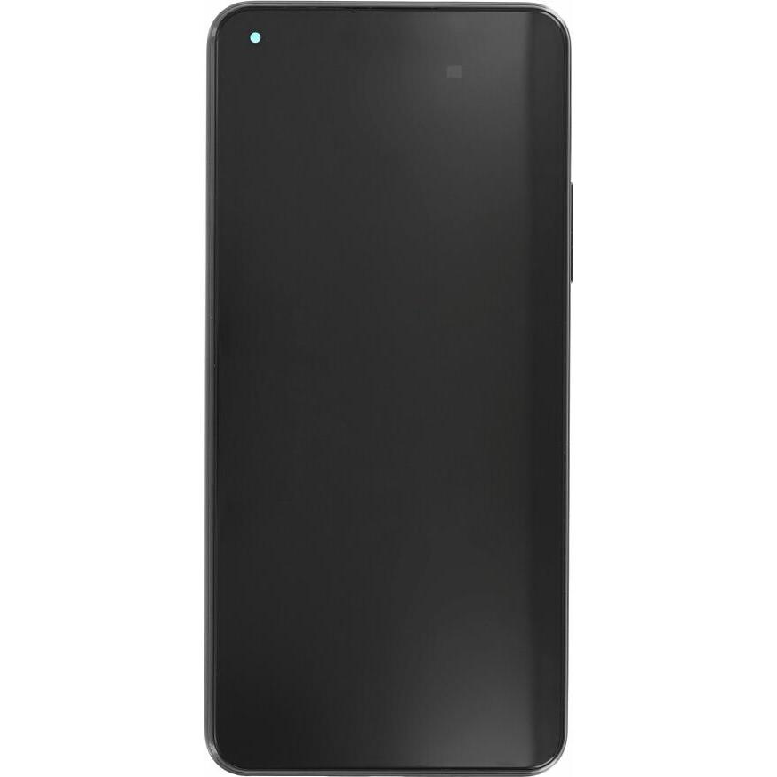 OEM Display-Einheit + Rahmen für Xiaomi Mi 11 Lite 4G boba black (Display, Xiaomi Mi 11 Lite), Mobilgerät Ersatzteile, S...