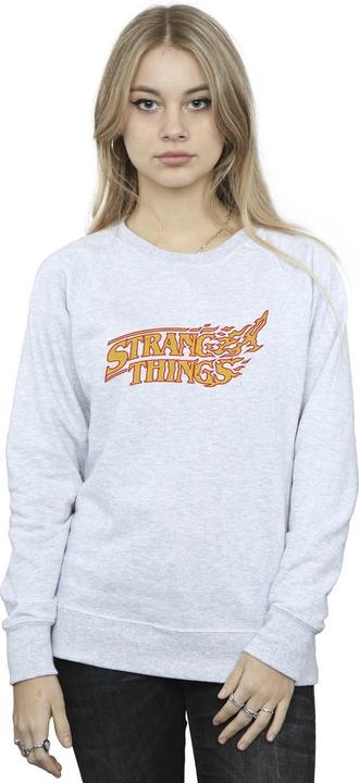 Produktbild Netflix Stranger Things Logo Breaking Sweatshirt (L)