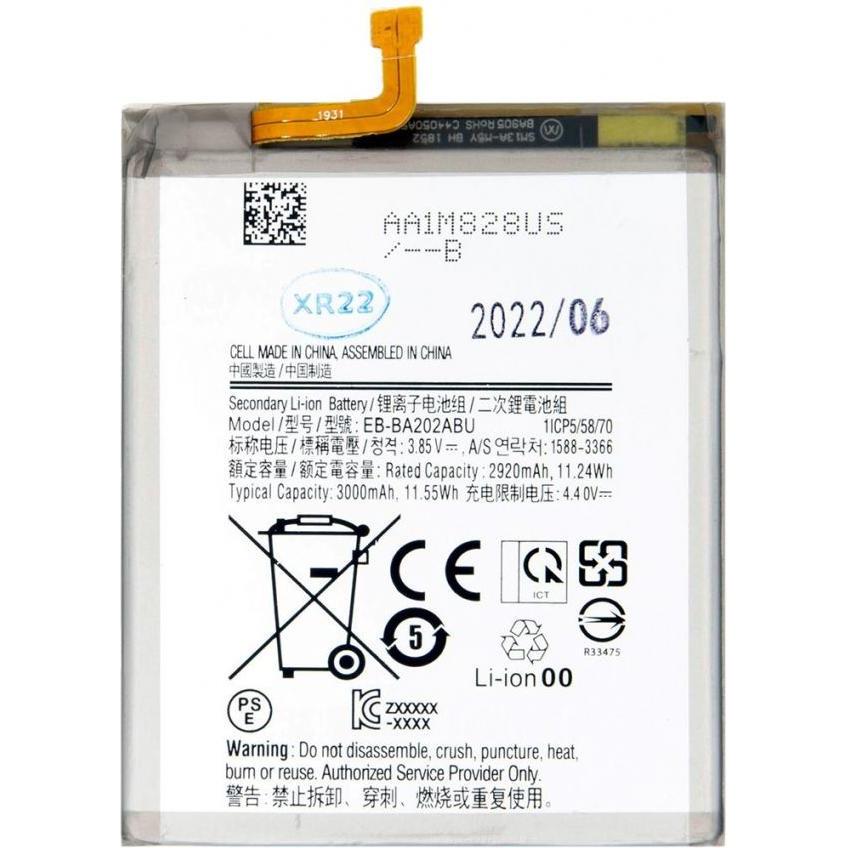 NoName Samsung A20e baterie EB-BA202ABE Li-Ion (OEM), Smartphone Akku