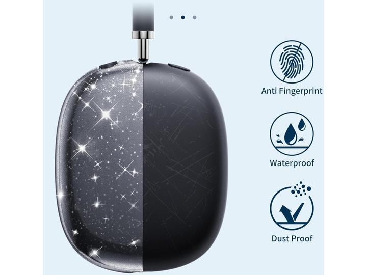 Produktbild Screenguard Apple AirPods Max Flexible TPU Clear Case (Kopfhörer Tasche)