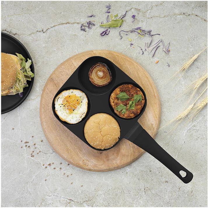 Produktbild BerlingerHaus Hamburgerpfanne Black Rose Collection (20 cm, Bratpfanne, Aluminiumguss)