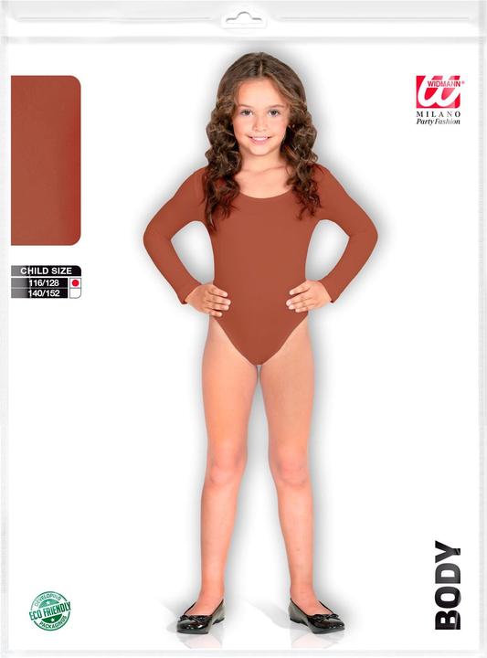 Produktbild Widmann Classic Kinder-Body braun (116, 122, 128)