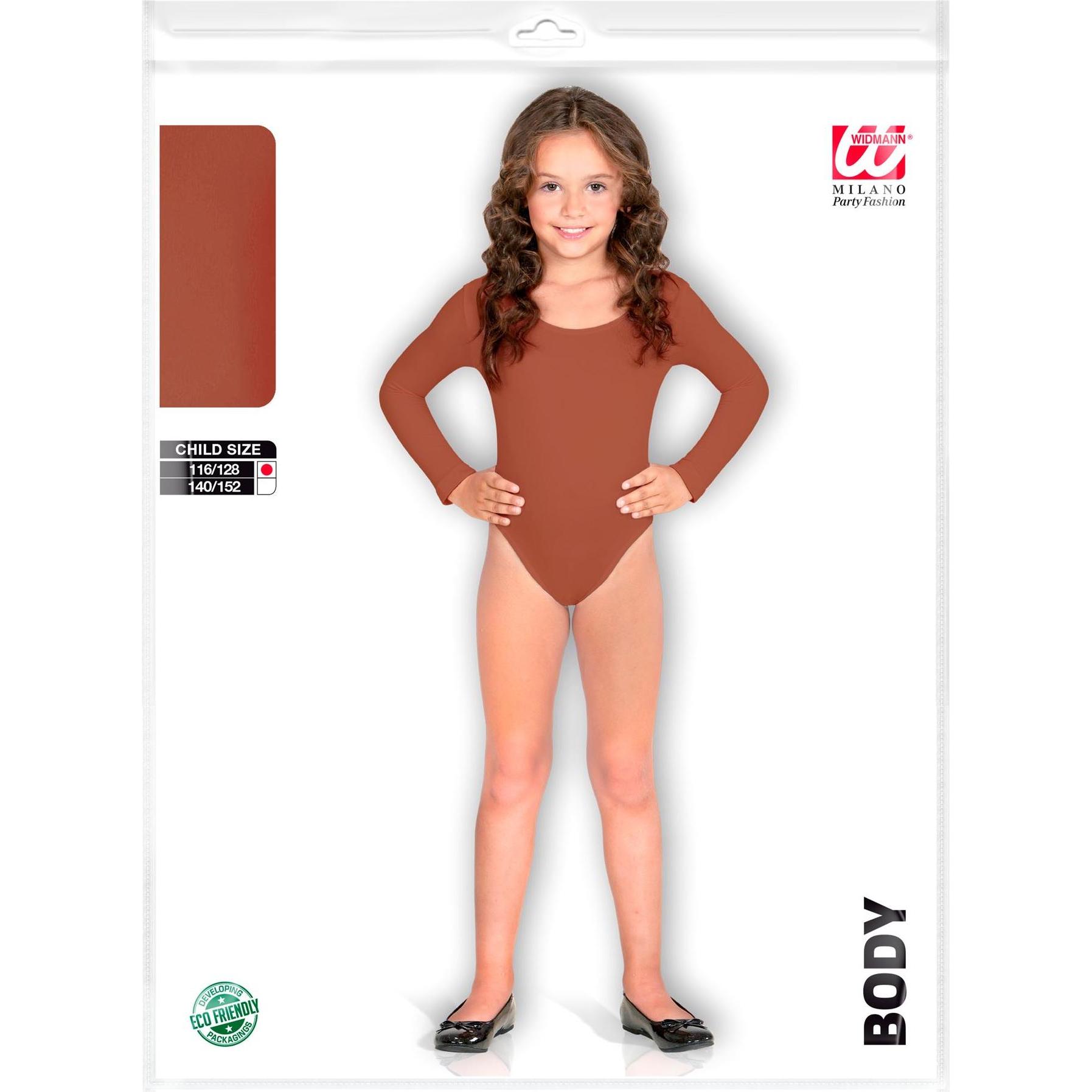 Thumbnail - Widmann Classic Kinder-Body braun