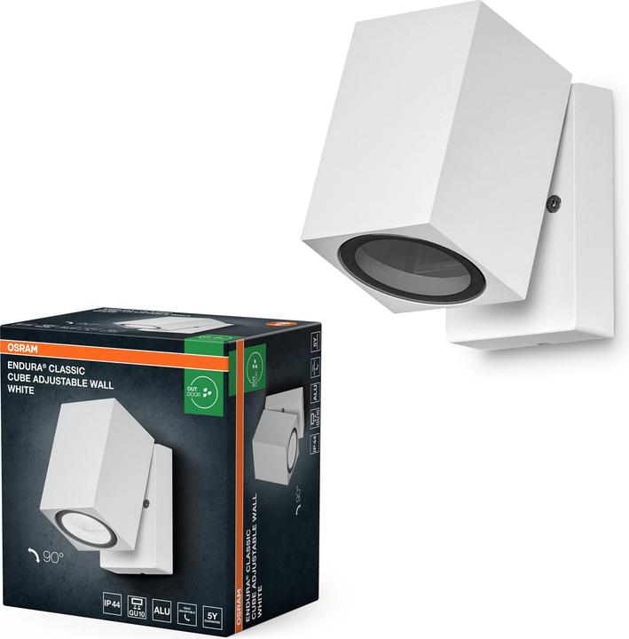 Image du produit Osram Endura Classic Cube ADJ Wall Mur ajustable blanc (GU10)