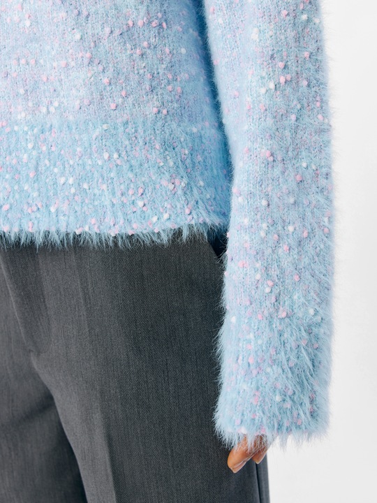 Actual product image Object Gemusterter Strickpullover (XS)