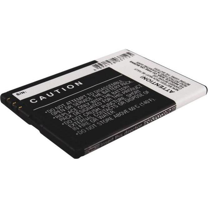CoreParts Battery for Nokia Mobile (Akku), Mobilgerät Ersatzteile, Schwarz