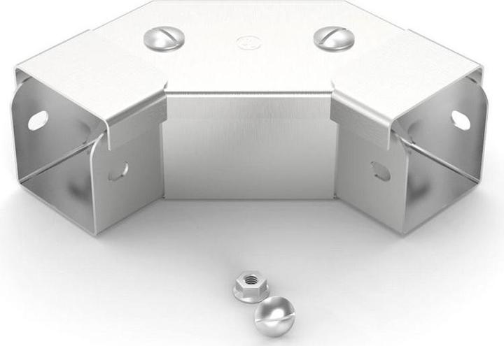 Actual product image RS PRO 90° 75X75 cable duct (Duct, 7.50 cm)