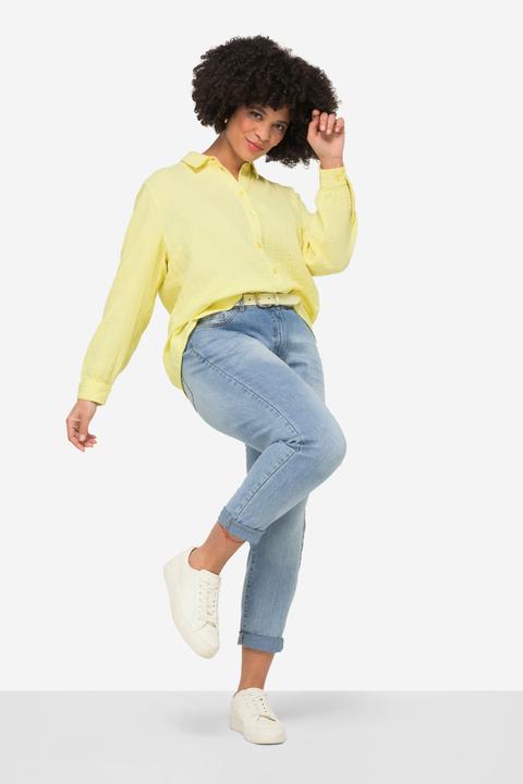 Actual product image Angel of Style Wide Leg 5-Pocket Boyfriend Jeans (52)