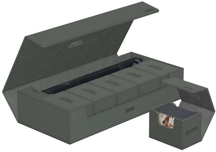Actual product image Ultimate Guard Card Box XenoSkin Superhive 550+ Grey