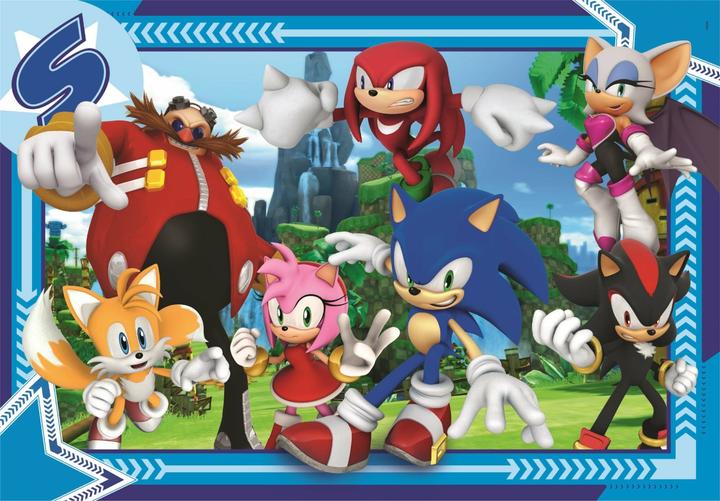 Actual product image Clementoni Puzzle Super - Sonic (300 pcs) (21729) (300 pieces)