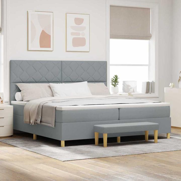 Actual product image vidaXL Boxspringbett (200 x 200 cm)