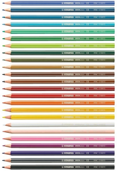 Nährwerte und Zutaten STABILO Greencolors 24er Etui Arty (Mehrfarbig, 24 x)