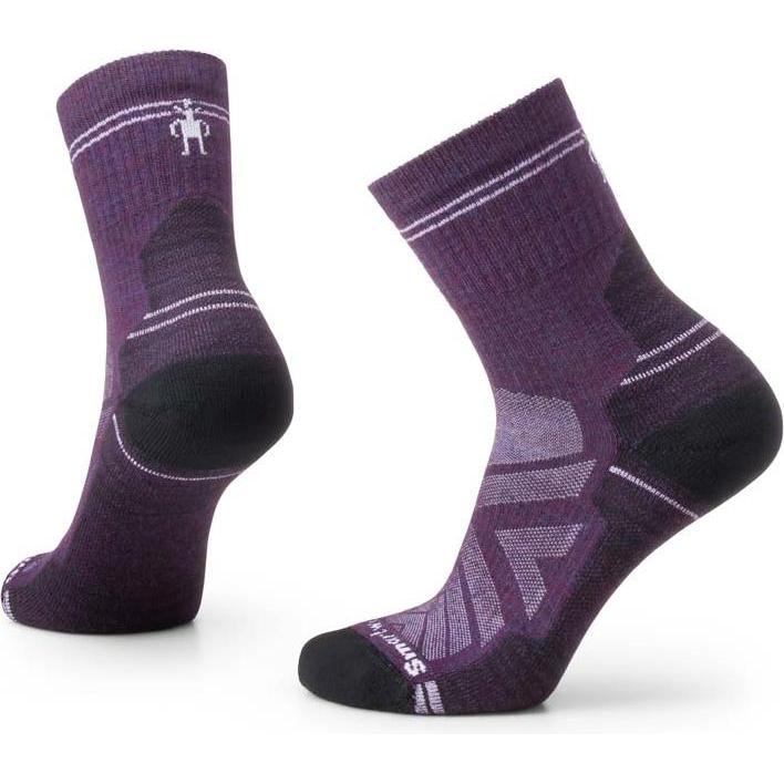Smartwool, Damen, Sportsocken, Ws Hike Light Cushion Mid Crew (S), Violett