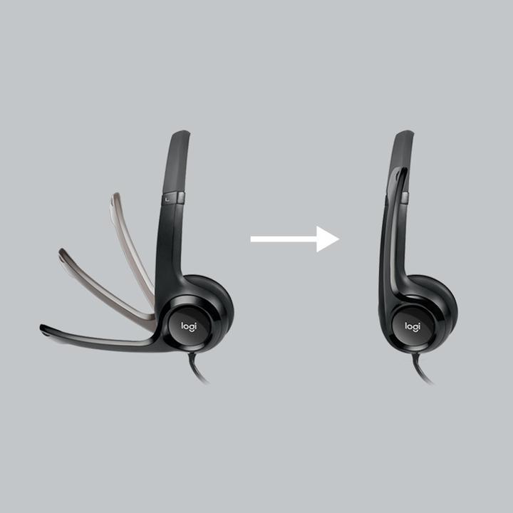 Actual product image Logitech H390 (Cable, USB-A)