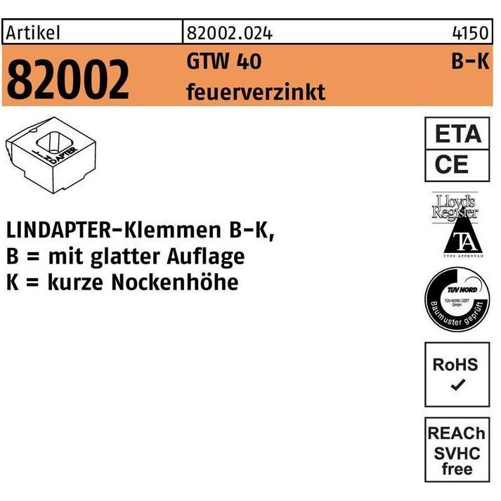 Lindapter, Kletterseil