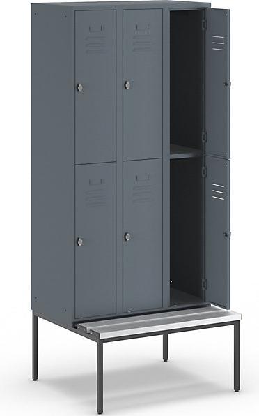 Actual product image Wolf Half height wardrobe with bench base (90 cm, 214 cm)