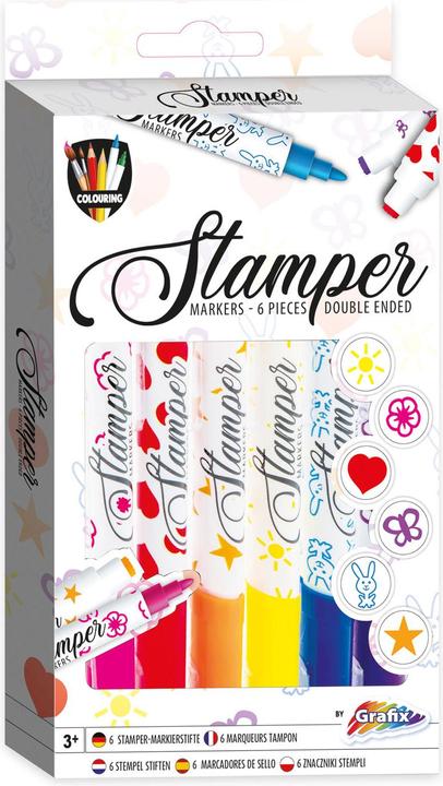 Actual product image Grafix Stamp marker, 6pcs.