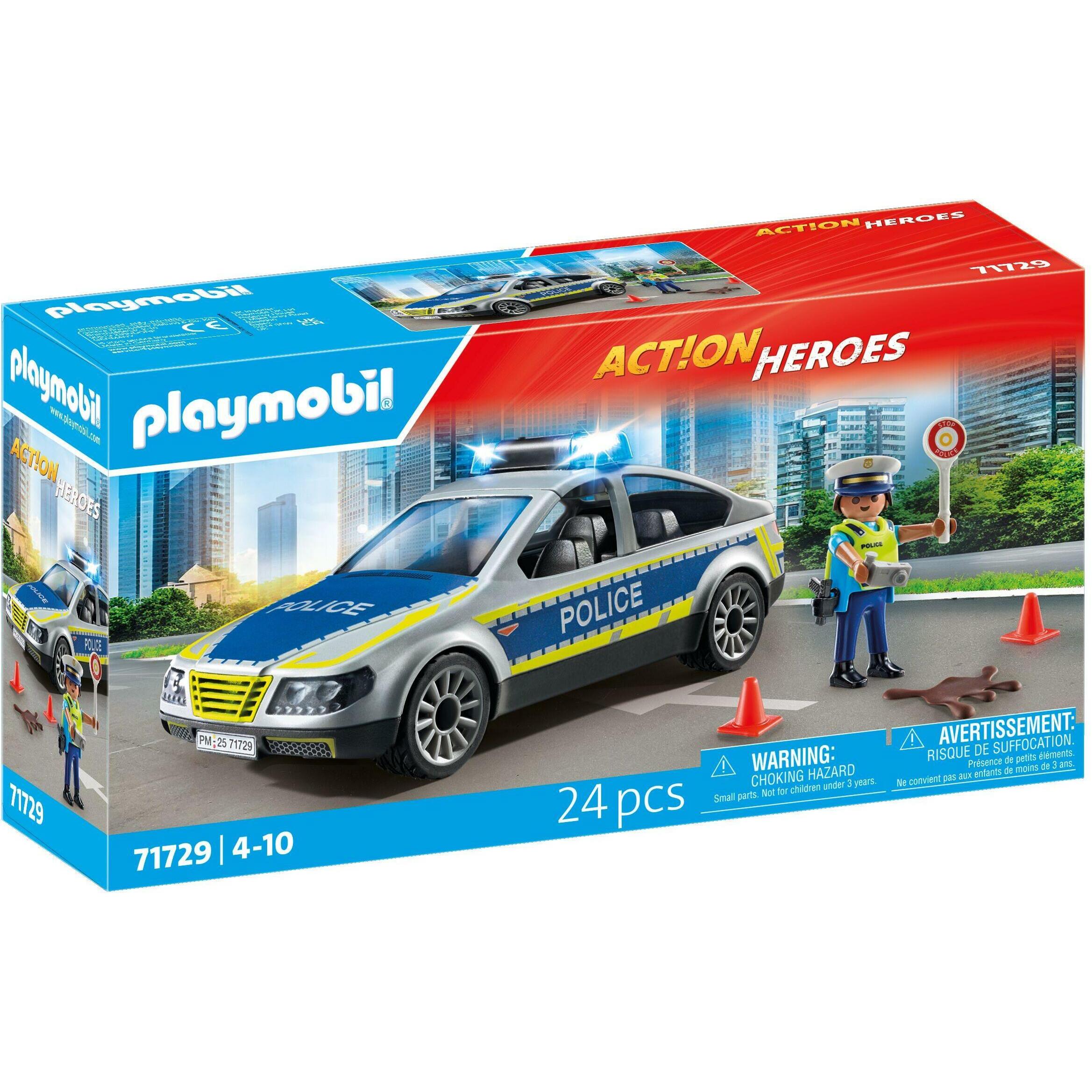 Thumbnail - Playmobil Polizei Streifenwagen (71729, Playmobil Action Heroes)