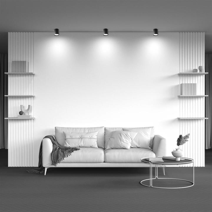 Produktbild Maytoni Hoop Deckenleuchte, Deckenlampe GX53 Schwarz (GX53)