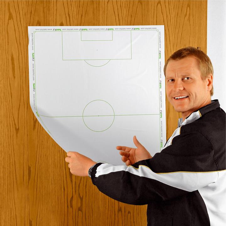 Actual product image Taktifol elasticated tactics board, football