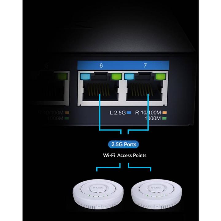 Produktbild D-Link DMS-107/E Switch (7 Ports)
