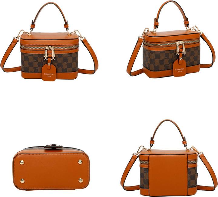 Immagine prodotto Gallantry Vanity-Tasche mit Karomuster