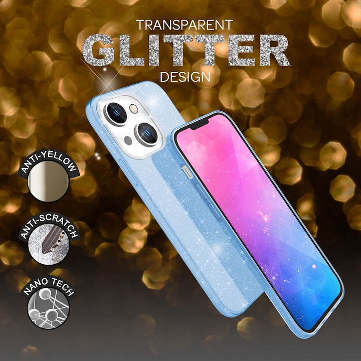 Produktbild Nalia Glitzer Hülle (Apple iPhone 14)