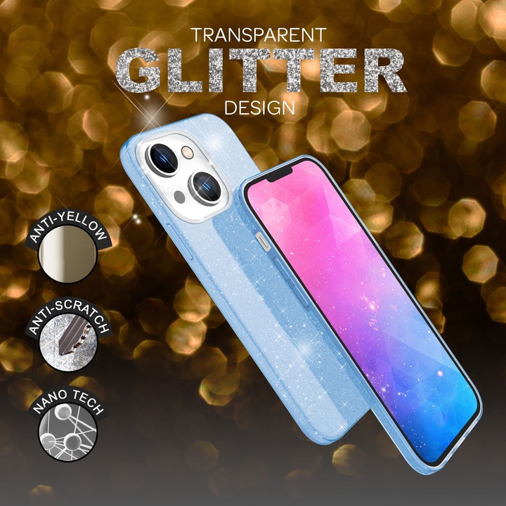 Image du produit Nalia Étui à paillettes (Apple iPhone 14)