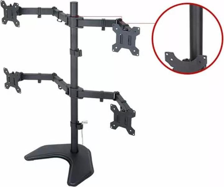 Actual product image Techly Desk mount for LCD TV LED 13 27 stand (Table, 27.01")