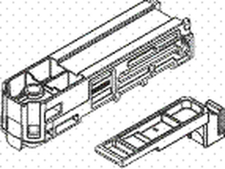 Produktbild Geze Einzugsdämpfung Rollan 80 NT Softstop Komplettset