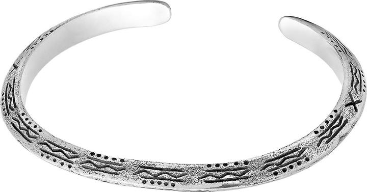 Immagine prodotto Haze & Glory Armband Armreif - Azetec 925 Silber (18 cm, Argento 925)