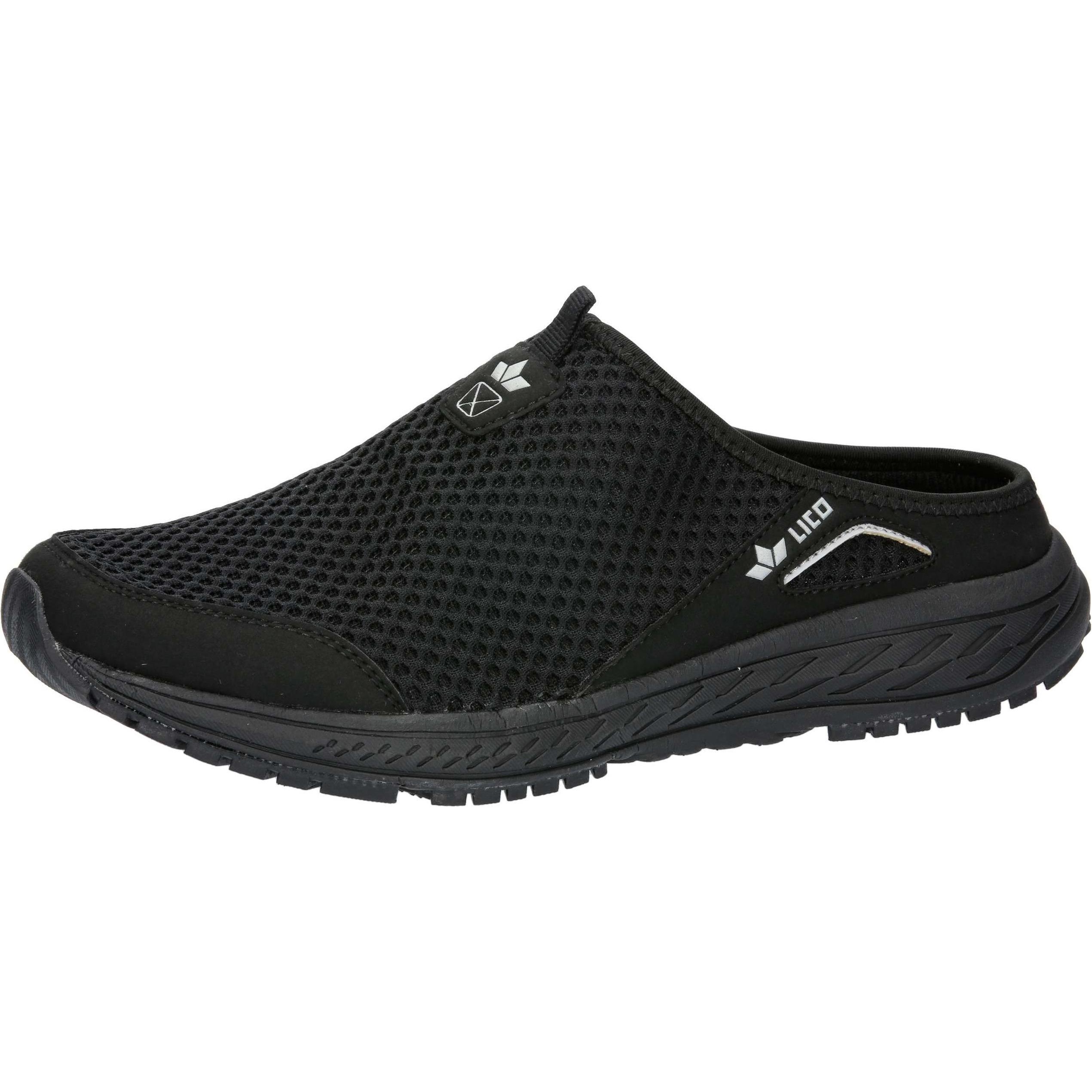 Lico, Herren, Halbschuhe, Sun Sabot, Schwarz, (45)