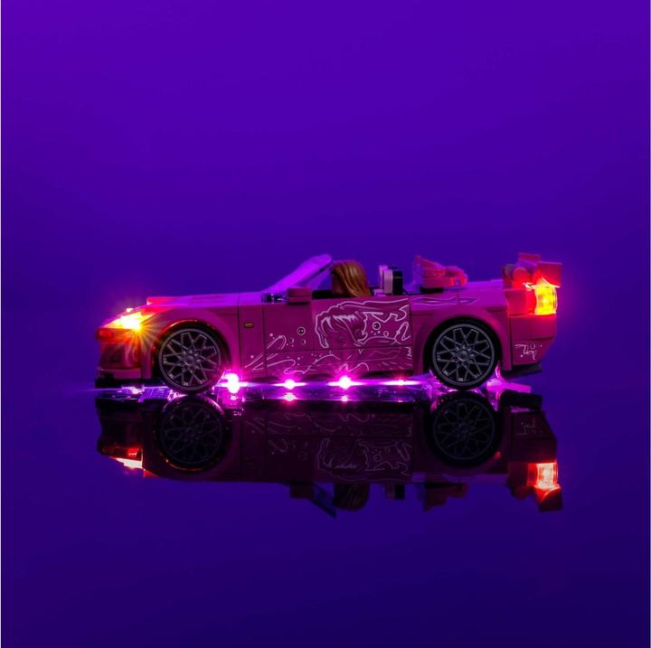 Actual product image Light my bricks LED light set for LEGO 77241 2 Fast 2 Furious - Honda S2000