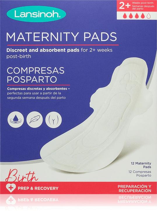 Actual product image Mercator Medical Postpartum pads
